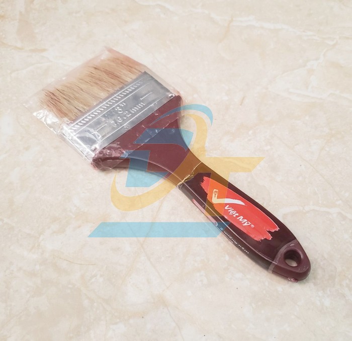 Cọ sơn c&aacute;n n&acirc;u 3"/76.2mm Việt Mỹ  VietMy | Gi&aacute; rẻ nhất - C&ocirc;ng Ty TNHH Thương Mại Dịch Vụ Đạt T&acirc;m