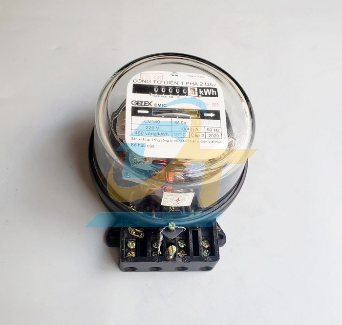 C&ocirc;ng tơ điện 1P 220V Gelex Emic CV140 10(40)A  VietNam | Gi&aacute; rẻ nhất - C&ocirc;ng Ty TNHH Thương Mại Dịch Vụ Đạt T&acirc;m