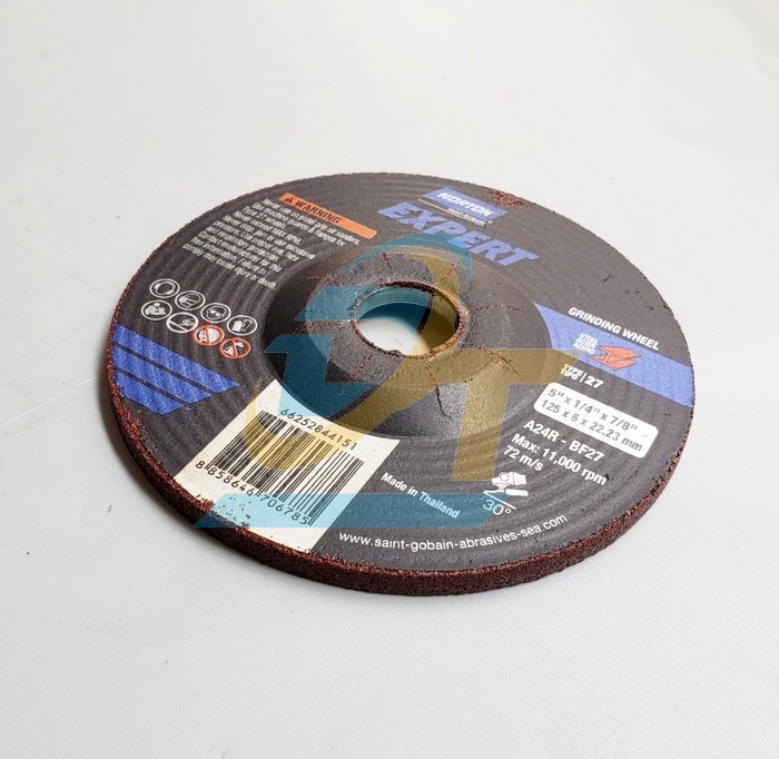 Đ&aacute; m&agrave;i 125x6.0x22.23 Norton Expert A24R-BF27 A24R-BF27 Norton | Gi&aacute; rẻ nhất - C&ocirc;ng Ty TNHH Thương Mại Dịch Vụ Đạt T&acirc;m