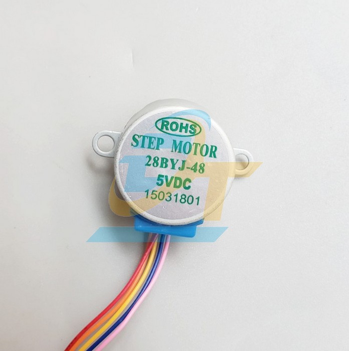 Động cơ bước 28BYJ48 - 5V 28BYJ48 China | Gi&aacute; rẻ nhất - C&ocirc;ng Ty TNHH Thương Mại Dịch Vụ Đạt T&acirc;m