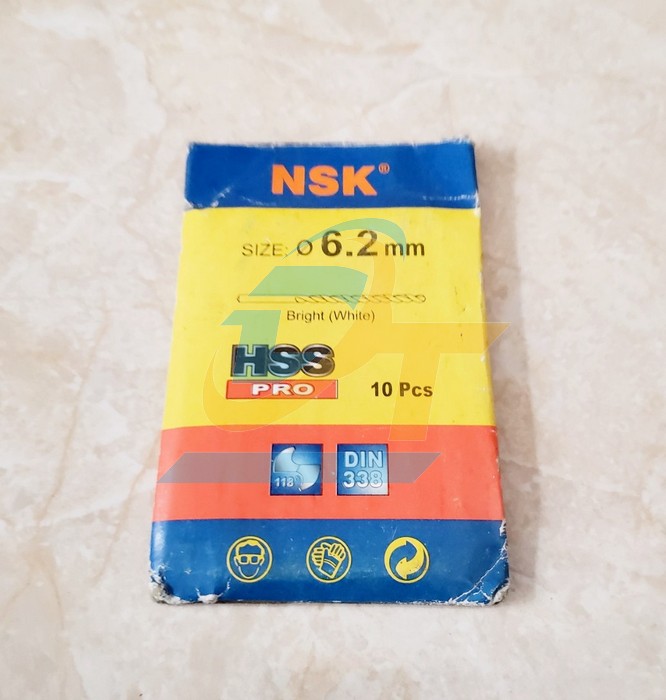 Mũi khoan sắt HSS NSK 6.2mm  NSK | Gi&aacute; rẻ nhất - C&ocirc;ng Ty TNHH Thương Mại Dịch Vụ Đạt T&acirc;m