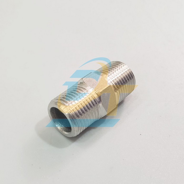 Nối 2 đầu ren ngo&agrave;i (k&eacute;p ren) inox 304 DN10 - Phi 17  VietNam | Gi&aacute; rẻ nhất - C&ocirc;ng Ty TNHH Thương Mại Dịch Vụ Đạt T&acirc;m
