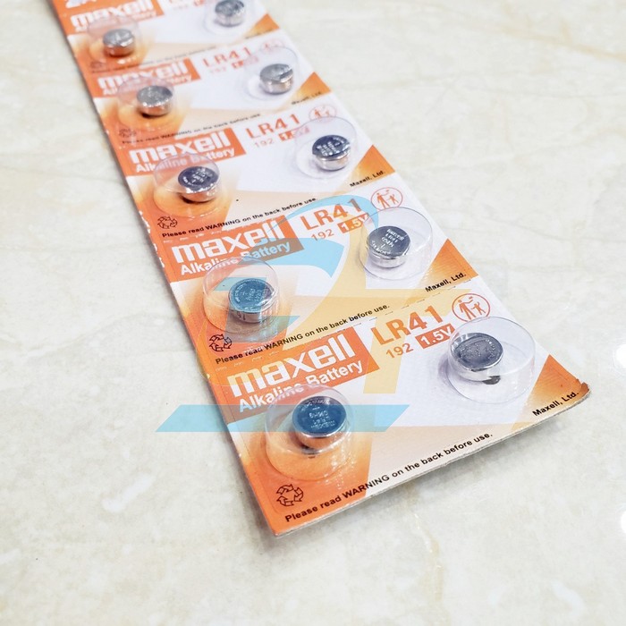 Pin Maxell Alkaline 1.5V LR41/192  Maxcell | Gi&aacute; rẻ nhất - C&ocirc;ng Ty TNHH Thương Mại Dịch Vụ Đạt T&acirc;m