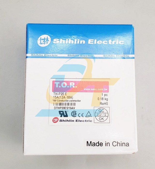 Relay nhiệt Shihlin TH-P20 E 15A (12A-18A) TH-P20 E 15A Shihlin | Gi&aacute; rẻ nhất - C&ocirc;ng Ty TNHH Thương Mại Dịch Vụ Đạt T&acirc;m
