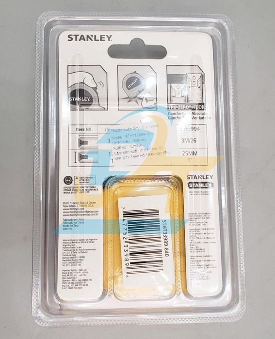 Thước cuộn th&eacute;p 5mx19mm Stanley STHT33989-840 STHT33989-840 Stanley | Gi&aacute; rẻ nhất - C&ocirc;ng Ty TNHH Thương Mại Dịch Vụ Đạt T&acirc;m