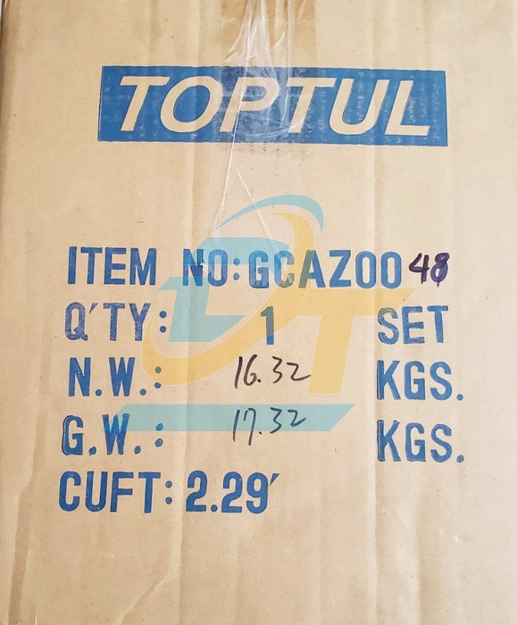 Bộ dụng cụ x&aacute;ch tay 63 chi tiết Toptul GCAZ0048 GCAZ0048 TOPTUL | Gi&aacute; rẻ nhất - C&ocirc;ng Ty TNHH Thương Mại Dịch Vụ Đạt T&acirc;m
