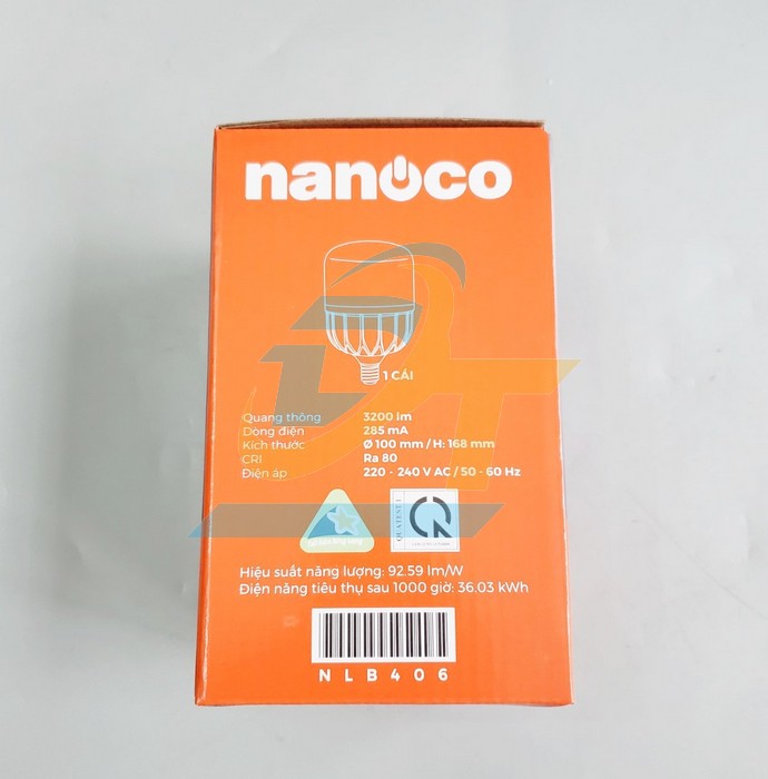 B&oacute;ng đ&egrave;n Led bulb trụ 40W 6500K Nanoco NLB406 NLB406 6500K Nanoco | Gi&aacute; rẻ nhất - C&ocirc;ng Ty TNHH Thương Mại Dịch Vụ Đạt T&acirc;m