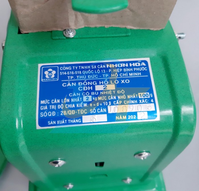 C&acirc;n đồng hồ Nhơn H&ograve;a 2Kg CĐH-2 CĐH-2 NhonHoa | Gi&aacute; rẻ nhất - C&ocirc;ng Ty TNHH Thương Mại Dịch Vụ Đạt T&acirc;m