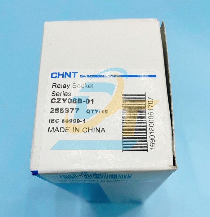 Đế Relay trung gian 8 ch&acirc;n dẹp nhỏ Chint CZY08B-01 CZY08B-01 CHINT | Gi&aacute; rẻ nhất - C&ocirc;ng Ty TNHH Thương Mại Dịch Vụ Đạt T&acirc;m