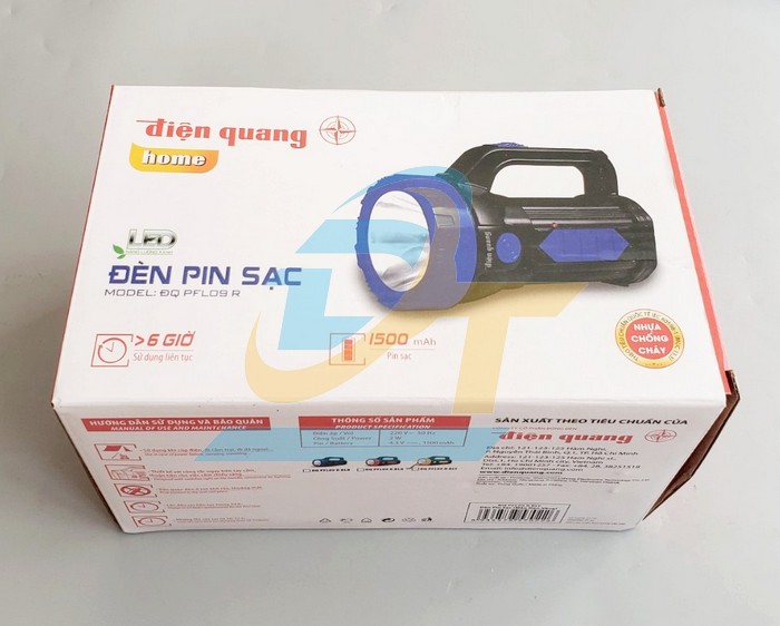 Đ&egrave;n pin LED sạc Điện Quang ĐQ PFL09 R BLY PFL09 R BLY DienQuang | Gi&aacute; rẻ nhất - C&ocirc;ng Ty TNHH Thương Mại Dịch Vụ Đạt T&acirc;m
