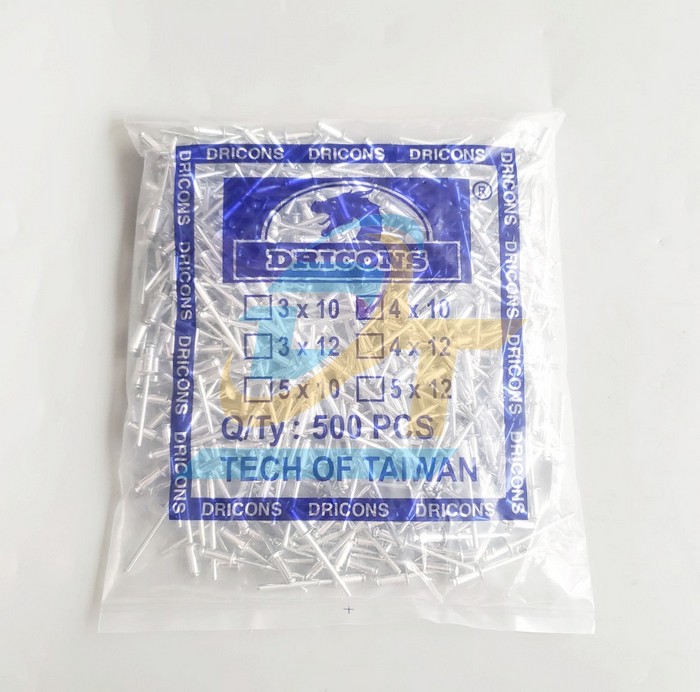 Đinh rive (Đinh t&aacute;n, Đinh r&uacute;t) 4x10  VietNam | Gi&aacute; rẻ nhất - C&ocirc;ng Ty TNHH Thương Mại Dịch Vụ Đạt T&acirc;m