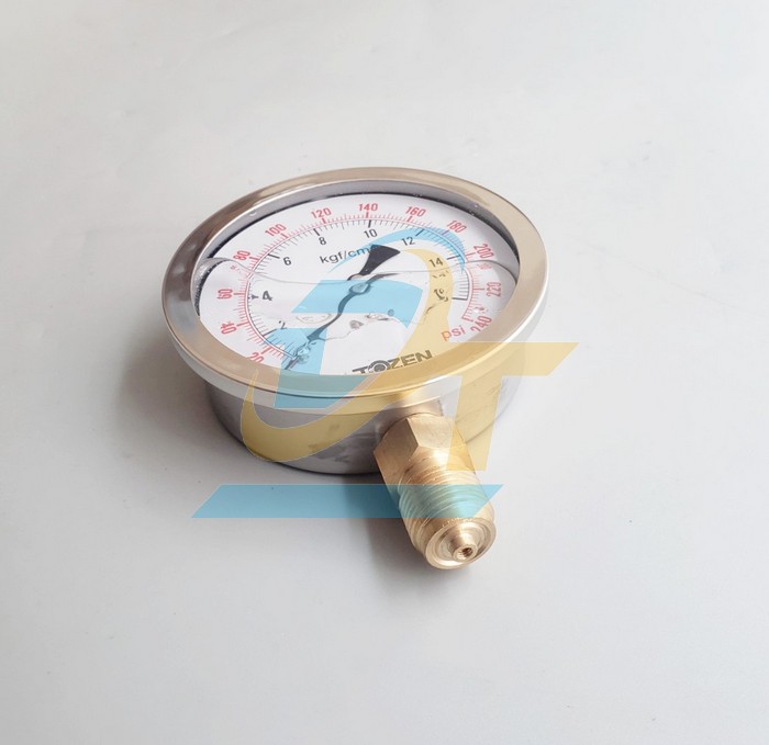 Đồng hồ đo &aacute;p suất 100mm 0-16 kgf/cm2 Tozen SP016CA SP016CA Tozen | Gi&aacute; rẻ nhất - C&ocirc;ng Ty TNHH Thương Mại Dịch Vụ Đạt T&acirc;m