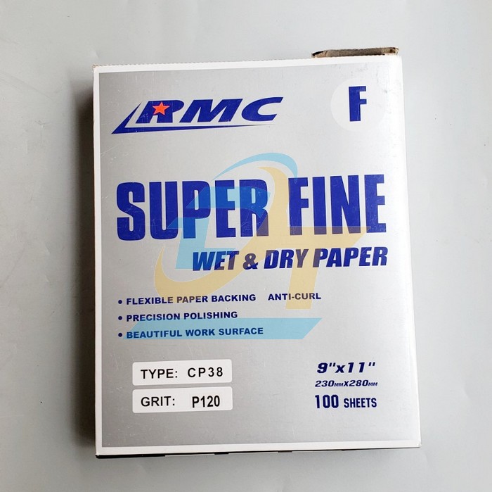 Giấy nh&aacute;m nước RMC CP38 P120  RMC | Gi&aacute; rẻ nhất - C&ocirc;ng Ty TNHH Thương Mại Dịch Vụ Đạt T&acirc;m