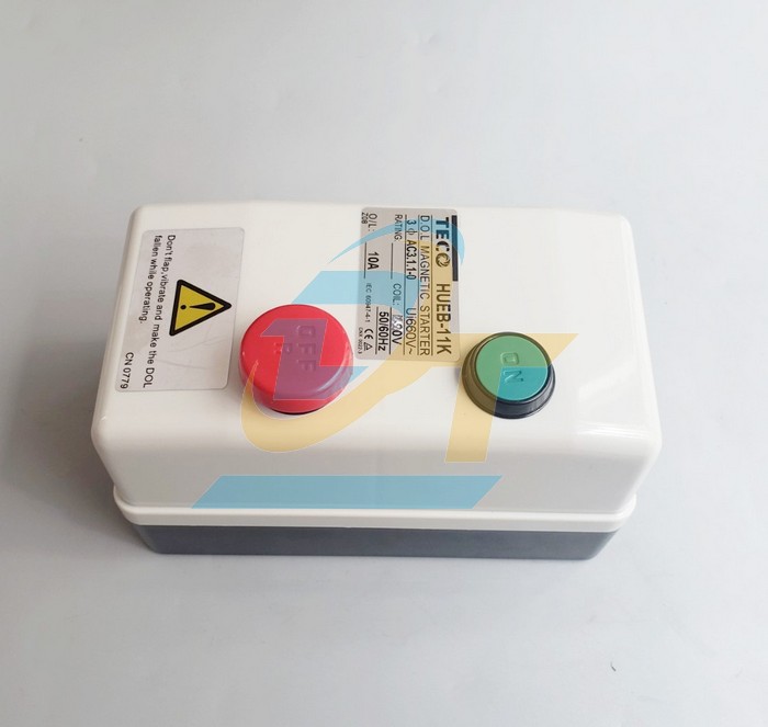 Khởi động từ hộp 7.2-10A 220V TECO HUEB-11K HUEB-11K Teco | Gi&aacute; rẻ nhất - C&ocirc;ng Ty TNHH Thương Mại Dịch Vụ Đạt T&acirc;m