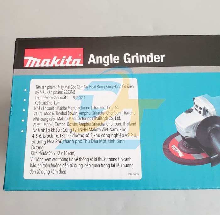 M&aacute;y m&agrave;i g&oacute;c 100mm Makita 9553NB 9553NB Makita | Gi&aacute; rẻ nhất - C&ocirc;ng Ty TNHH Thương Mại Dịch Vụ Đạt T&acirc;m