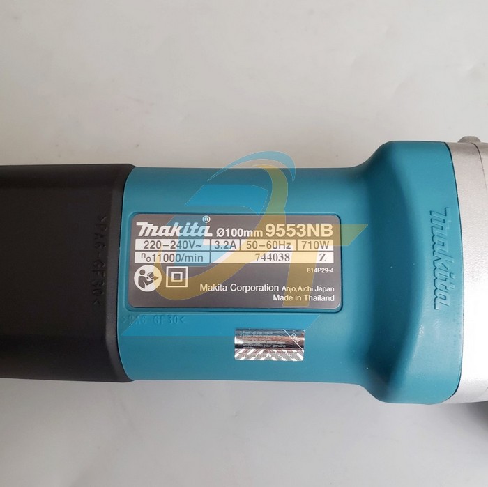 M&aacute;y m&agrave;i g&oacute;c 100mm Makita 9553NB 9553NB Makita | Gi&aacute; rẻ nhất - C&ocirc;ng Ty TNHH Thương Mại Dịch Vụ Đạt T&acirc;m