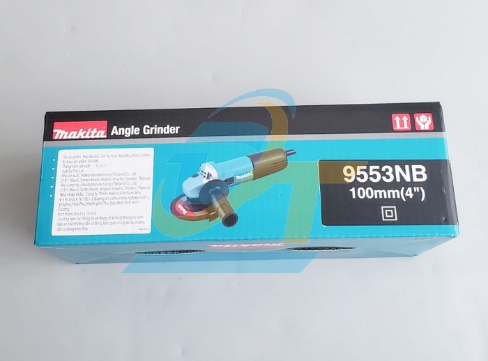 M&aacute;y m&agrave;i g&oacute;c 100mm Makita 9553NB 9553NB Makita | Gi&aacute; rẻ nhất - C&ocirc;ng Ty TNHH Thương Mại Dịch Vụ Đạt T&acirc;m