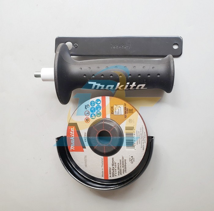 M&aacute;y m&agrave;i g&oacute;c 100mm d&ugrave;ng pin 18V Makita DGA413Z (Kh&ocirc;ng k&egrave;m pin sạc) DGA413Z Makita | Gi&aacute; rẻ nhất - C&ocirc;ng Ty TNHH Thương Mại Dịch Vụ Đạt T&acirc;m