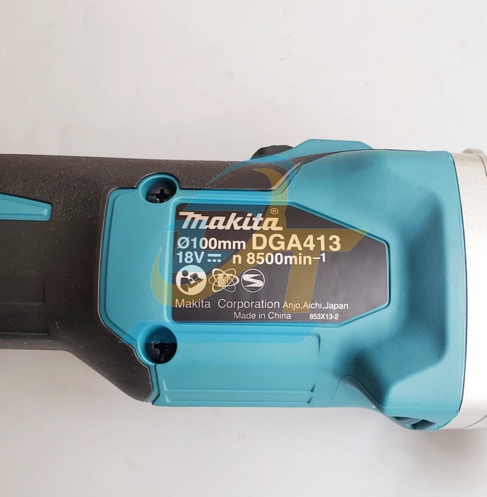 M&aacute;y m&agrave;i g&oacute;c 100mm d&ugrave;ng pin 18V Makita DGA413Z (Kh&ocirc;ng k&egrave;m pin sạc) DGA413Z Makita | Gi&aacute; rẻ nhất - C&ocirc;ng Ty TNHH Thương Mại Dịch Vụ Đạt T&acirc;m