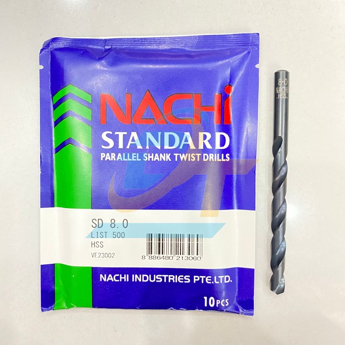 Mũi khoan sắt List 500 Nachi 8mm  Nachi | Gi&aacute; rẻ nhất - C&ocirc;ng Ty TNHH Thương Mại Dịch Vụ Đạt T&acirc;m