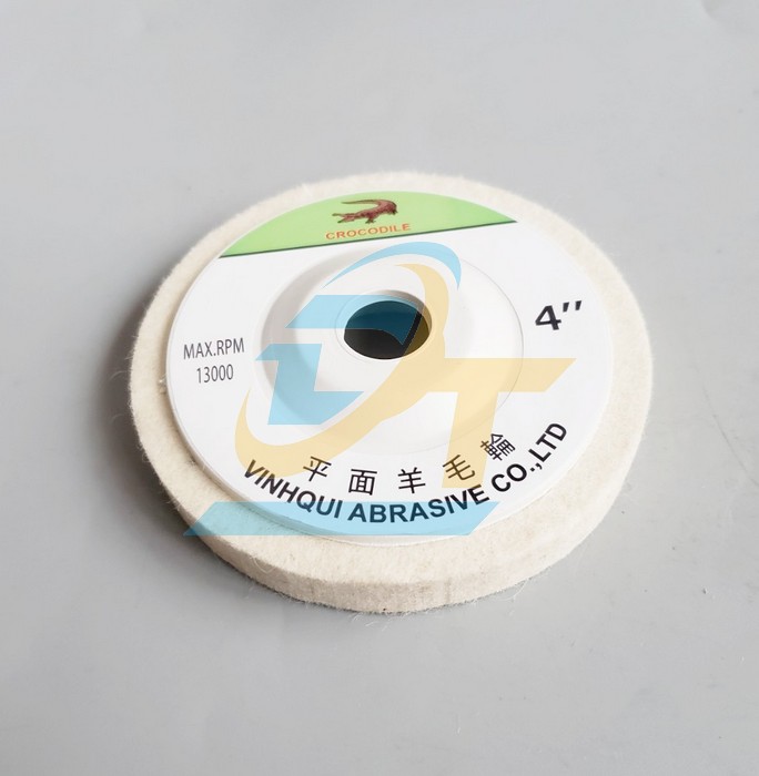 Nỉ trắng đ&aacute;nh b&oacute;ng 4"/100mm (loại d&agrave;y)  VietNam | Gi&aacute; rẻ nhất - C&ocirc;ng Ty TNHH Thương Mại Dịch Vụ Đạt T&acirc;m