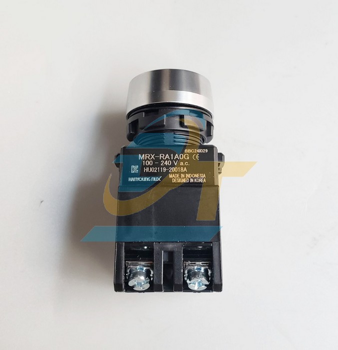 N&uacute;t nhấn giữ phi 22 c&oacute; đ&egrave;n xanh l&aacute; Hanyoung MRX-RA1A0G MRX-RA1A0G Hanyoung | Gi&aacute; rẻ nhất - C&ocirc;ng Ty TNHH Thương Mại Dịch Vụ Đạt T&acirc;m