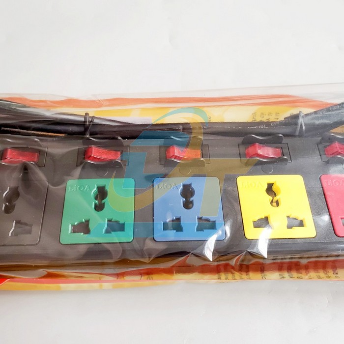Ổ cắm điện 6 lỗ 3 chấu d&acirc;y 3m LiOA 6DOF33N 6DOF33N LiOA | Gi&aacute; rẻ nhất - C&ocirc;ng Ty TNHH Thương Mại Dịch Vụ Đạt T&acirc;m