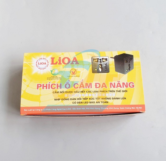 Ổ cắm nối đa năng ch&acirc;n cắm tr&ograve;n phi 4 LIOA ONC4 ONC4 LiOA | Gi&aacute; rẻ nhất - C&ocirc;ng Ty TNHH Thương Mại Dịch Vụ Đạt T&acirc;m