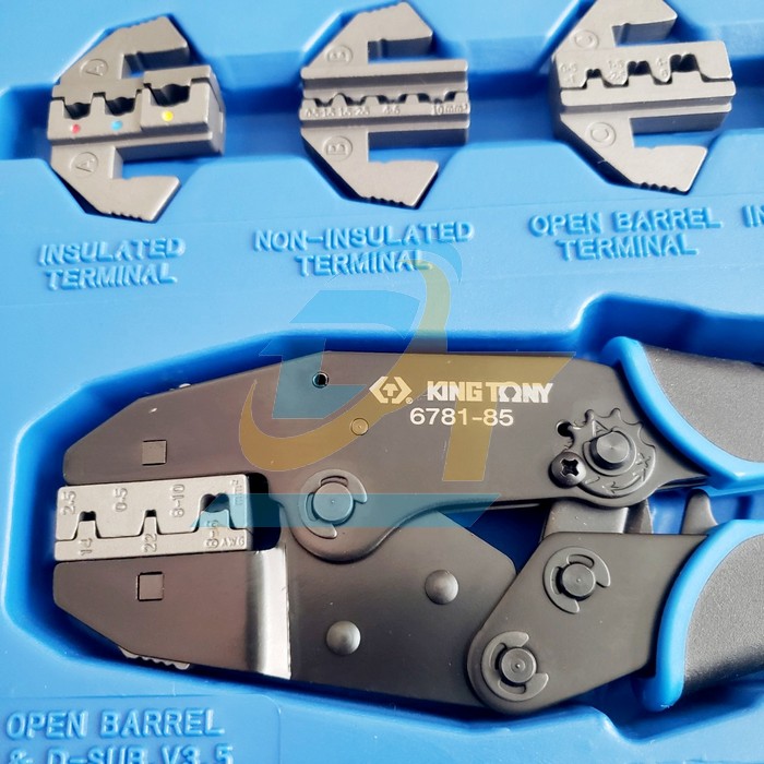 Bộ k&igrave;m bấm cos 6 chi tiết Kingtony 42107GX 42107GX KingTony | Gi&aacute; rẻ nhất - C&ocirc;ng Ty TNHH Thương Mại Dịch Vụ Đạt T&acirc;m