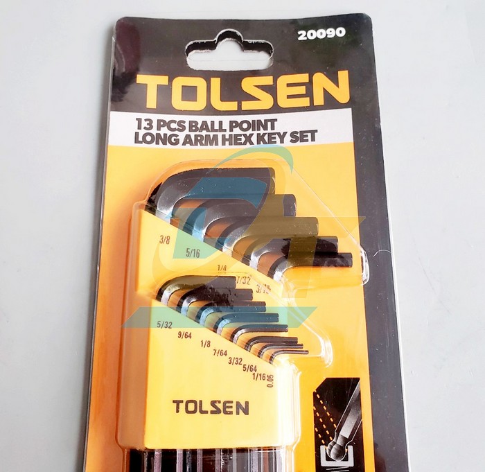 Bộ lục gi&aacute;c đầu bi 13 c&acirc;y hệ inch Tolsen 20090 20090 Tolsen | Gi&aacute; rẻ nhất - C&ocirc;ng Ty TNHH Thương Mại Dịch Vụ Đạt T&acirc;m