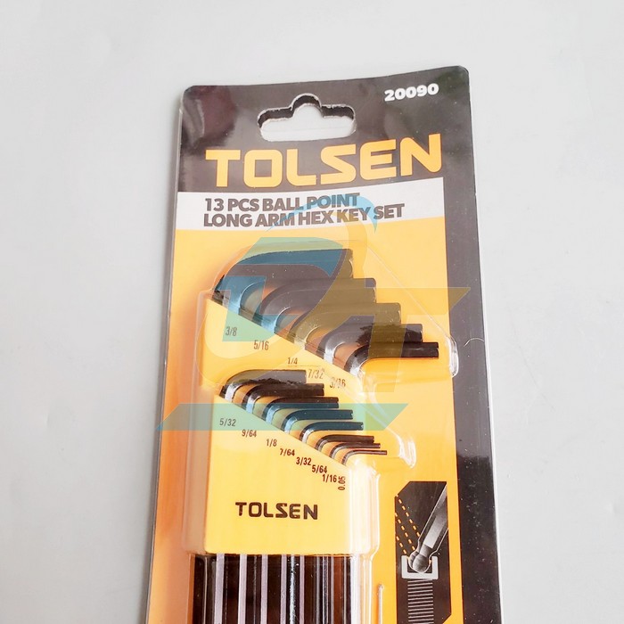 Bộ lục gi&aacute;c đầu bi 13 c&acirc;y hệ inch Tolsen 20090 20090 Tolsen | Gi&aacute; rẻ nhất - C&ocirc;ng Ty TNHH Thương Mại Dịch Vụ Đạt T&acirc;m