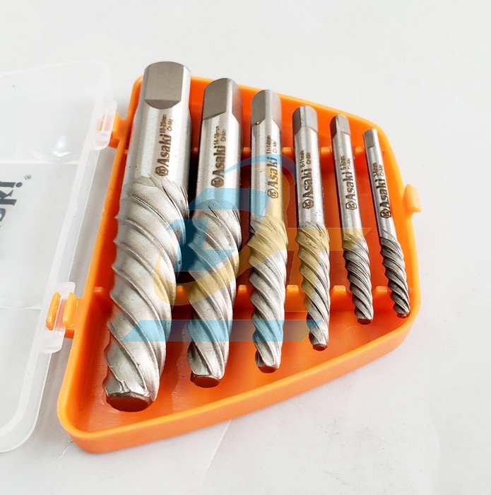 Bộ mũi ren lấy bu l&ocirc;ng ốc v&iacute;t g&atilde;y 6 chi tiết Asaki AK-3688 AK-3688 Asaki | Gi&aacute; rẻ nhất - C&ocirc;ng Ty TNHH Thương Mại Dịch Vụ Đạt T&acirc;m