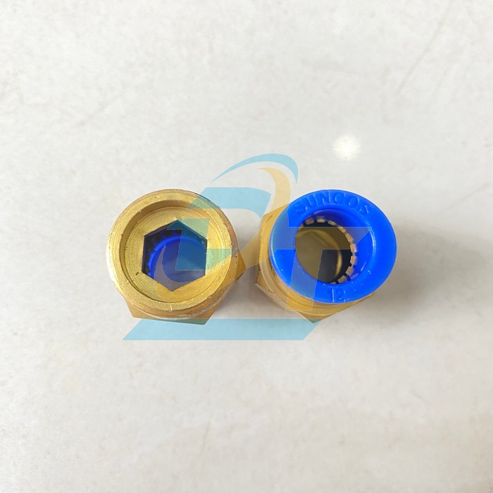 Đầu nối hơi thẳng ren ngo&agrave;i 21 ống 12 Suncos PC12-04 PC12-04 Suncos | Gi&aacute; rẻ nhất - C&ocirc;ng Ty TNHH Thương Mại Dịch Vụ Đạt T&acirc;m