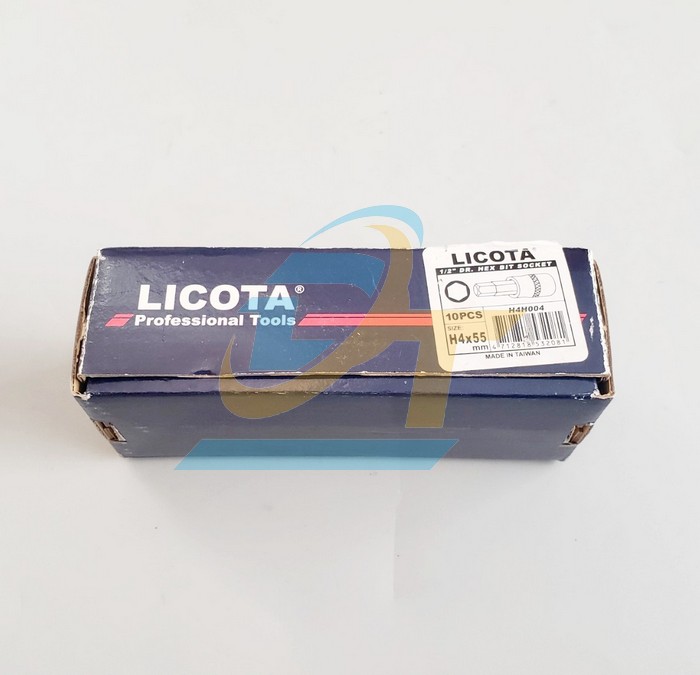 Đầu tu&yacute;p 1/2" b&iacute;t lục gi&aacute;c 4mm Licota H4H004  Licota | Gi&aacute; rẻ nhất - C&ocirc;ng Ty TNHH Thương Mại Dịch Vụ Đạt T&acirc;m