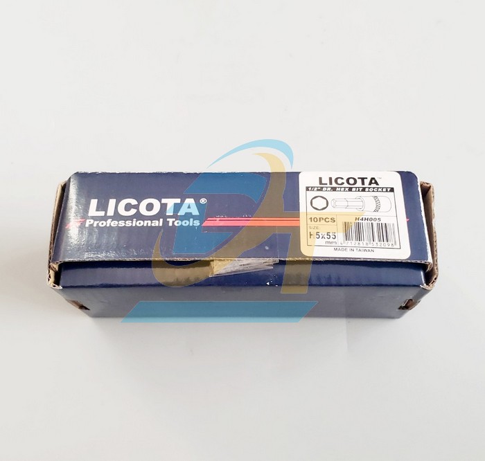 Đầu tu&yacute;p 1/2" b&iacute;t lục gi&aacute;c 5mm Licota H4H005 H4H005 Licota | Gi&aacute; rẻ nhất - C&ocirc;ng Ty TNHH Thương Mại Dịch Vụ Đạt T&acirc;m