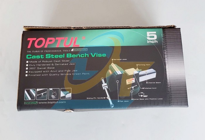 &Ecirc; t&ocirc; kẹp 5" Toptul DJAC0105 DJAC0105 TOPTUL | Gi&aacute; rẻ nhất - C&ocirc;ng Ty TNHH Thương Mại Dịch Vụ Đạt T&acirc;m