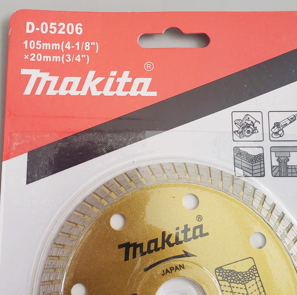 Lưỡi cắt gạch 105x20mm China D-05206 D-05206 Makita | Gi&aacute; rẻ nhất - C&ocirc;ng Ty TNHH Thương Mại Dịch Vụ Đạt T&acirc;m