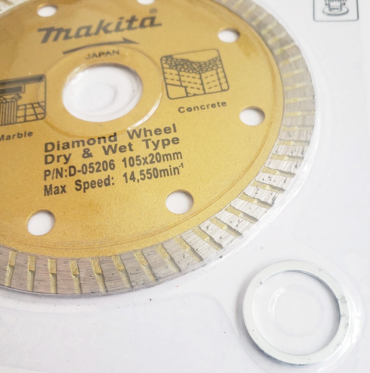 Lưỡi cắt gạch 105x20mm China D-05206 D-05206 Makita | Gi&aacute; rẻ nhất - C&ocirc;ng Ty TNHH Thương Mại Dịch Vụ Đạt T&acirc;m