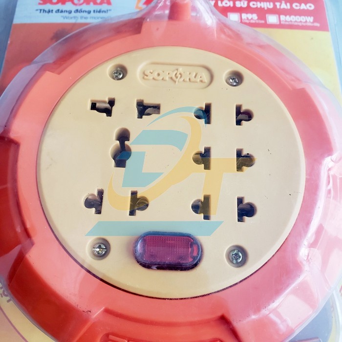 Ổ cắm quay 2500W d&acirc;y 7.5m Sopoka R75 R75 Sopoka | Gi&aacute; rẻ nhất - C&ocirc;ng Ty TNHH Thương Mại Dịch Vụ Đạt T&acirc;m