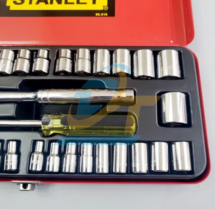 Bộ khẩu 1/4'' v&agrave; 3/8'' 37 chi tiết Stanley 89-518 89-518 Stanley | Gi&aacute; rẻ nhất - C&ocirc;ng Ty TNHH Thương Mại Dịch Vụ Đạt T&acirc;m