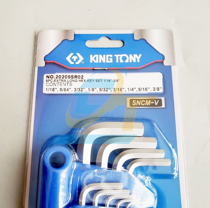 Bộ lục gi&aacute;c hệ inch 9 c&acirc;y Kingtony 20209SR02 20209SR02 KingTony | Gi&aacute; rẻ nhất - C&ocirc;ng Ty TNHH Thương Mại Dịch Vụ Đạt T&acirc;m