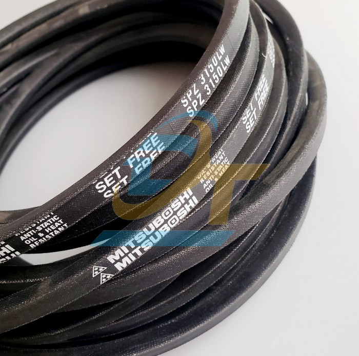 D&acirc;y curoa Mitsuboshi SPZ 3150LW SPZ3150LW Mitsuboshi | Gi&aacute; rẻ nhất - C&ocirc;ng Ty TNHH Thương Mại Dịch Vụ Đạt T&acirc;m