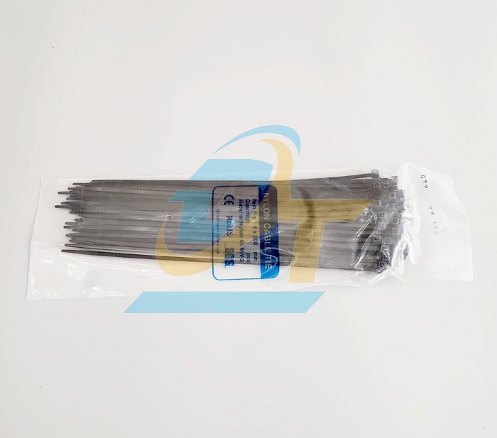 D&acirc;y r&uacute;t nhựa đen 4x200mm (Bản 2.6mm)  VietNam | Gi&aacute; rẻ nhất - C&ocirc;ng Ty TNHH Thương Mại Dịch Vụ Đạt T&acirc;m