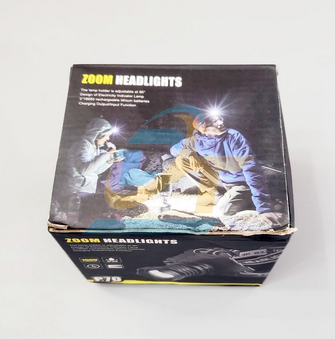 Đ&egrave;n Pin đội đầu b&oacute;ng 20W si&ecirc;u s&aacute;ng zoom xa gần UltraFire T70  China | Gi&aacute; rẻ nhất - C&ocirc;ng Ty TNHH Thương Mại Dịch Vụ Đạt T&acirc;m