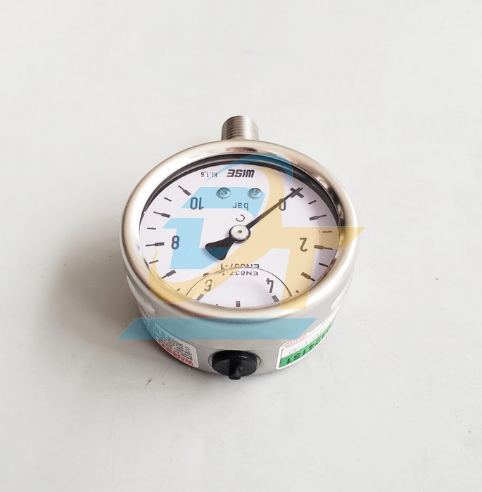 Đồng hồ đo &aacute;p suất 63mm 0-10bar WISE P252 P252 WISE | Gi&aacute; rẻ nhất - C&ocirc;ng Ty TNHH Thương Mại Dịch Vụ Đạt T&acirc;m