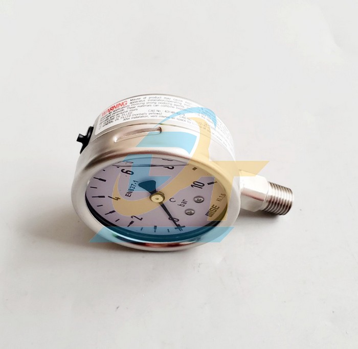 Đồng hồ đo &aacute;p suất 63mm 0-10bar WISE P252 P252 WISE | Gi&aacute; rẻ nhất - C&ocirc;ng Ty TNHH Thương Mại Dịch Vụ Đạt T&acirc;m