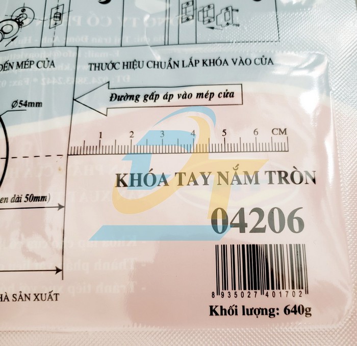 Kh&oacute;a tay nắm tr&ograve;n Việt Tiệp 04206 - c&ograve; d&agrave;i 60mm  VietTiep | Gi&aacute; rẻ nhất - C&ocirc;ng Ty TNHH Thương Mại Dịch Vụ Đạt T&acirc;m