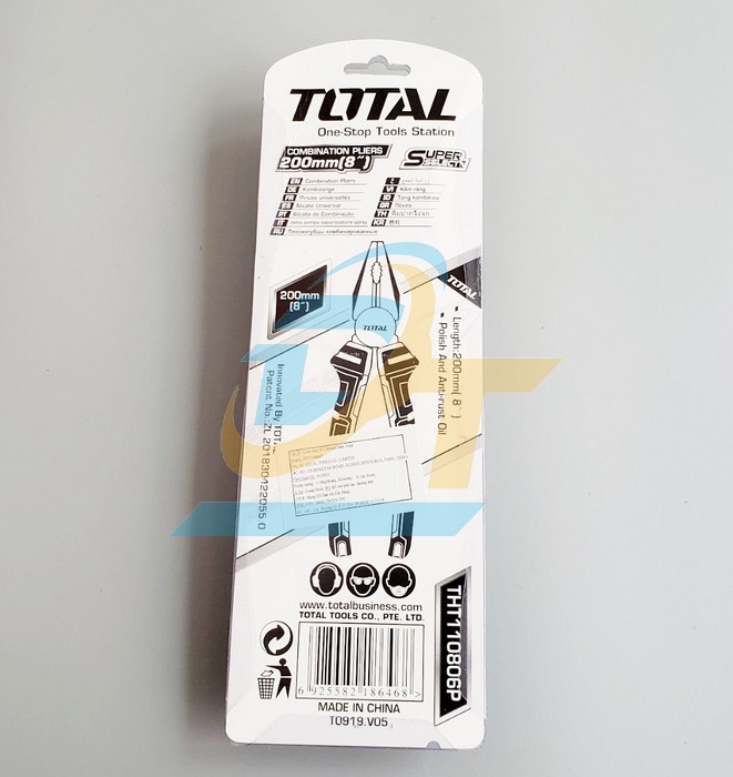 K&igrave;m điện 8"/200mm Total THT110806P THT110806P Total | Gi&aacute; rẻ nhất - C&ocirc;ng Ty TNHH Thương Mại Dịch Vụ Đạt T&acirc;m