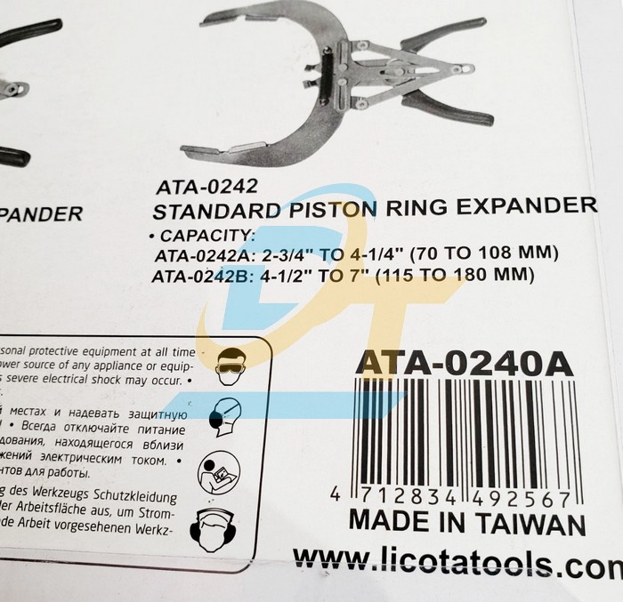K&igrave;m v&ocirc; bạc piston 80-120mm Licota ATA-0240A ATA-0240A Licota | Gi&aacute; rẻ nhất - C&ocirc;ng Ty TNHH Thương Mại Dịch Vụ Đạt T&acirc;m