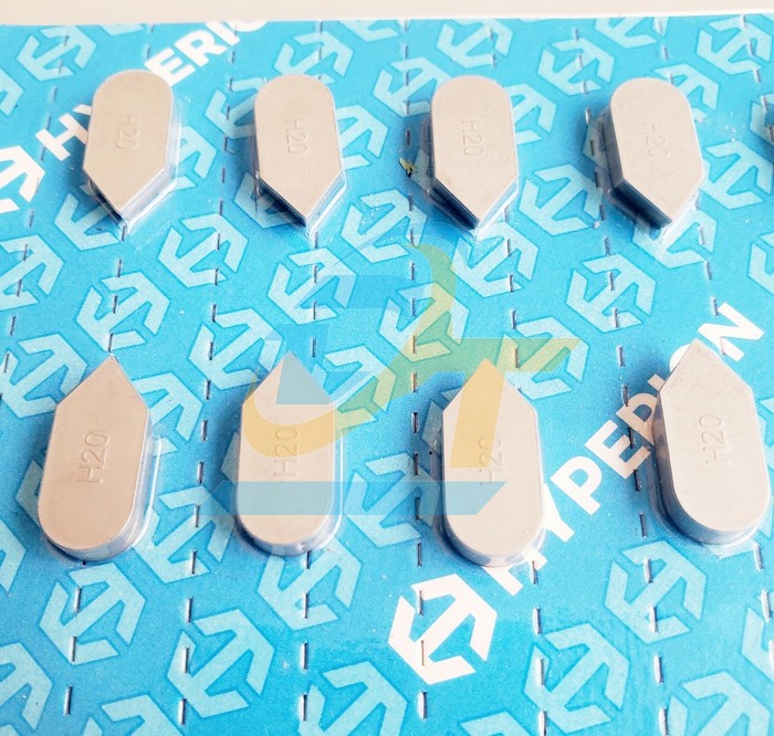Mảnh dao tiện hợp kim Hyperrion H20-E8 (8mm)  HYPERION | Gi&aacute; rẻ nhất - C&ocirc;ng Ty TNHH Thương Mại Dịch Vụ Đạt T&acirc;m